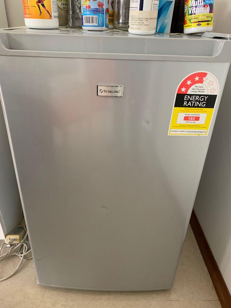Fridge Stirling upright freezer 82L STRH82S, TV & Home Appliances