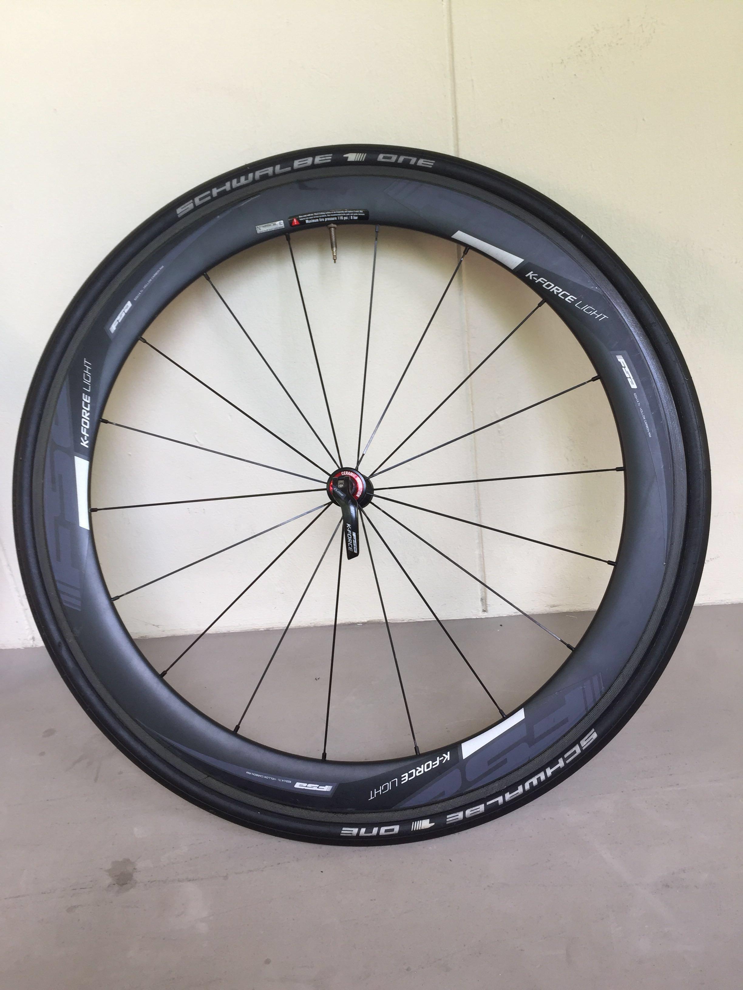 fsa k force light wheelset