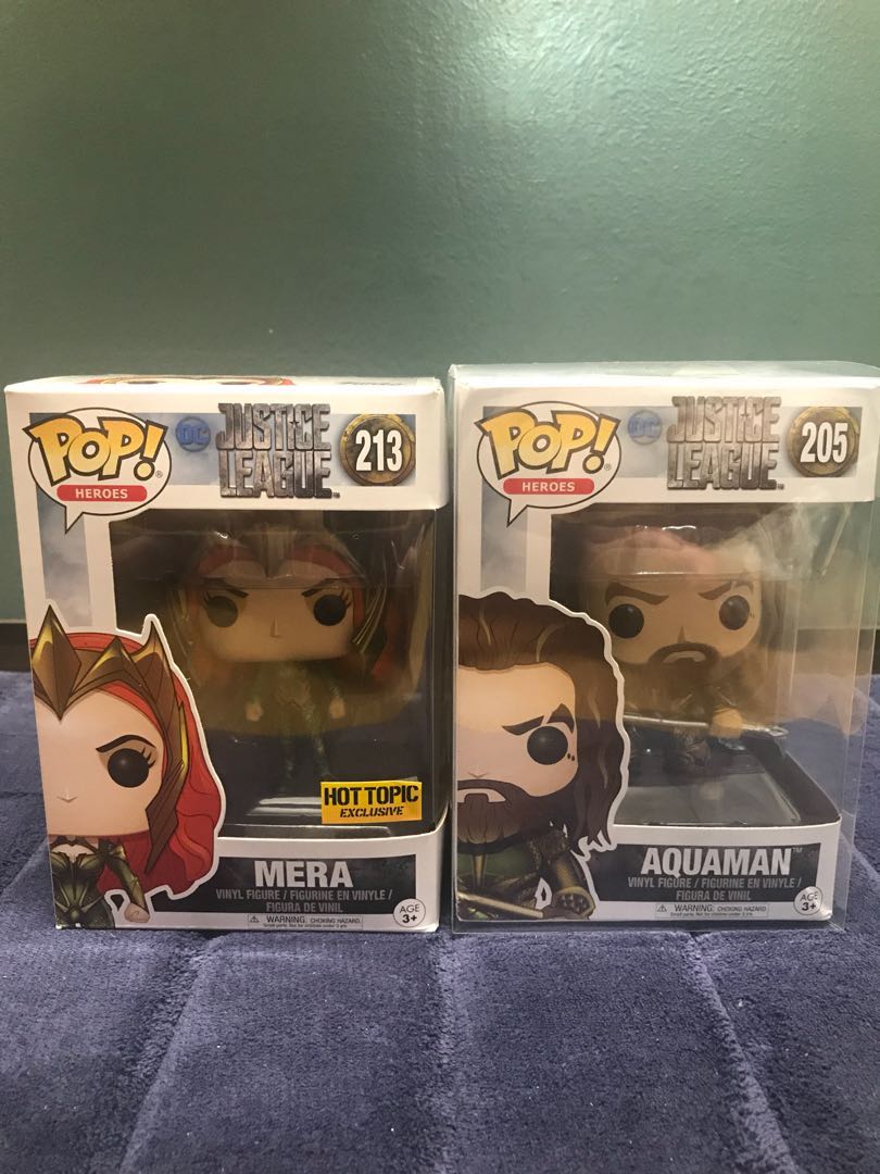 Funko Pop JL Aquaman Mera, Hobbies Toys, Toys Games on Carousell