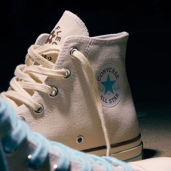 GOLF LE FLEUR X CONVERSE CHUCK TAYLOR 70 S HI PARCHMENT EGRET BLACK Men s Fashion Footwear Sneakers on Carousell