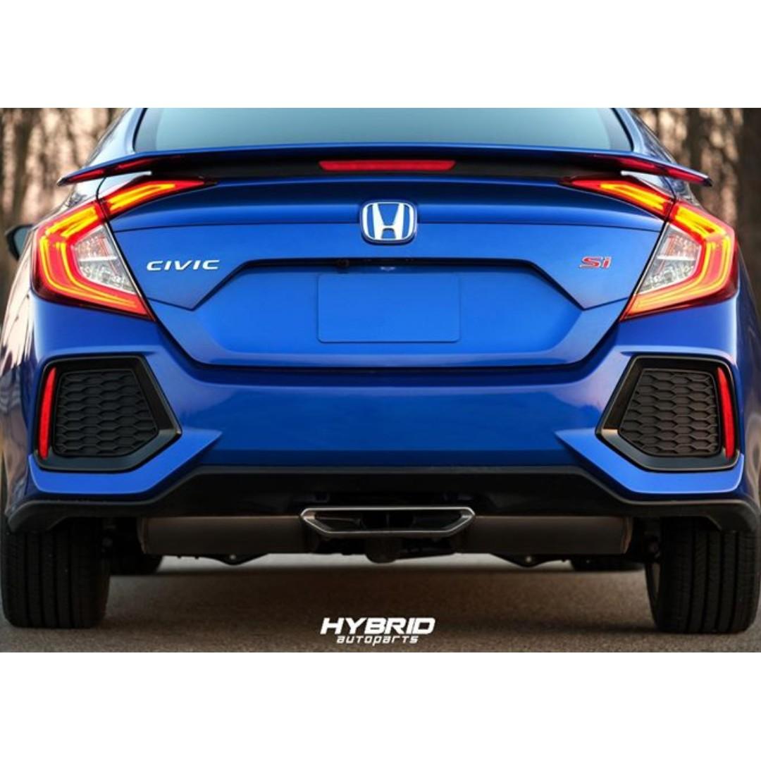 Honda civic si rear bumper outlet