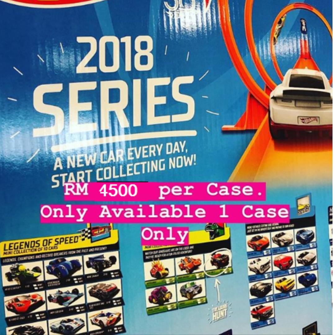 Hotwheels Factory Seal 2018 Master Case Hobbies Toys Toys