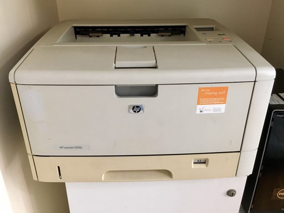 HP 5200L Laser Printer (prints as large as A3), Computers & Tech
