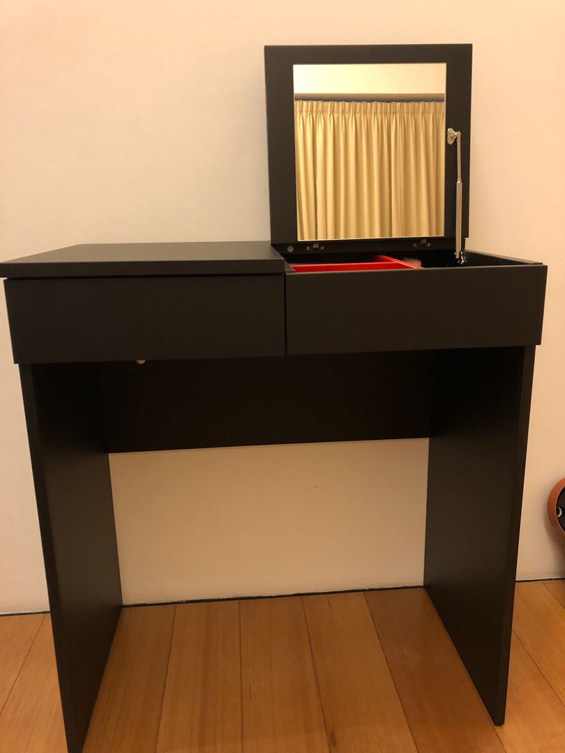 Ikea dressing table (Black), Furniture & Home Living, Furniture, Tables