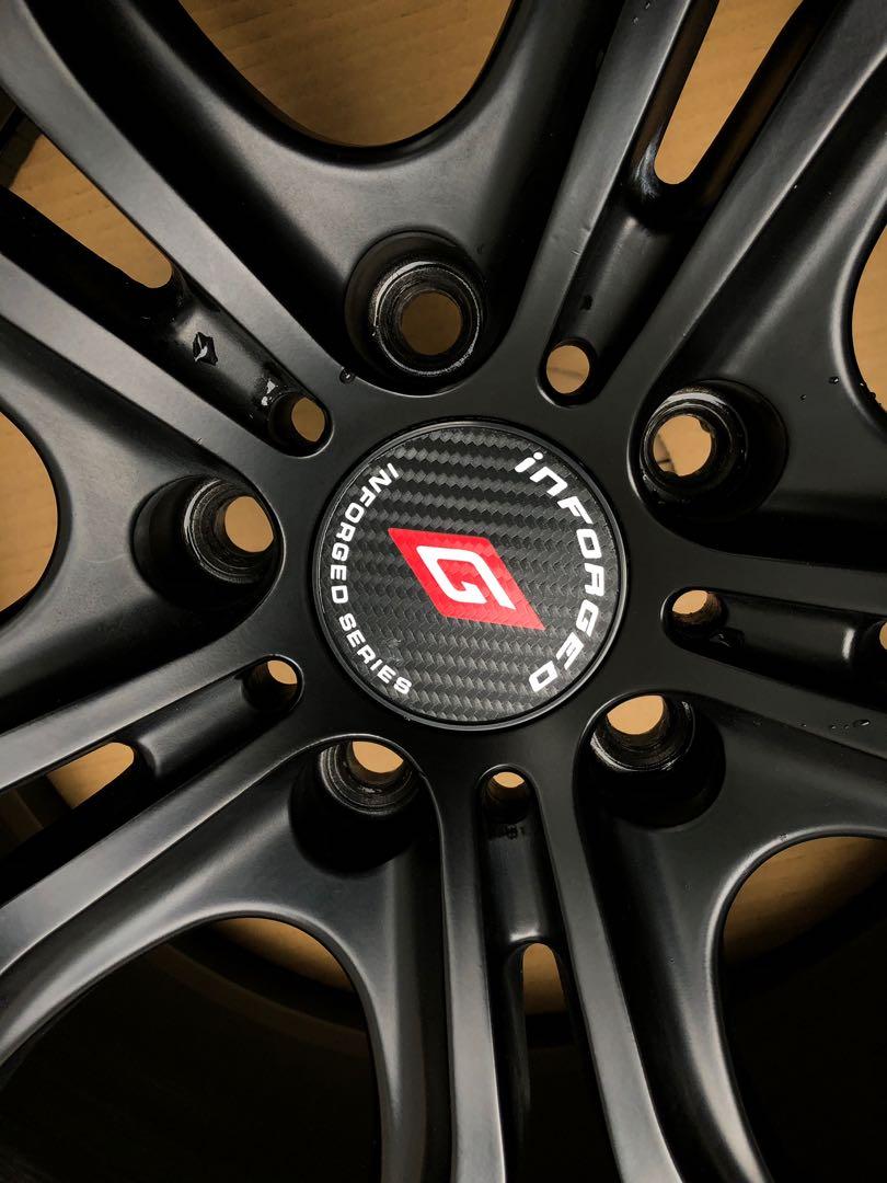 Inforged rims, Car Accessories, Tyres & Rims on Carousell