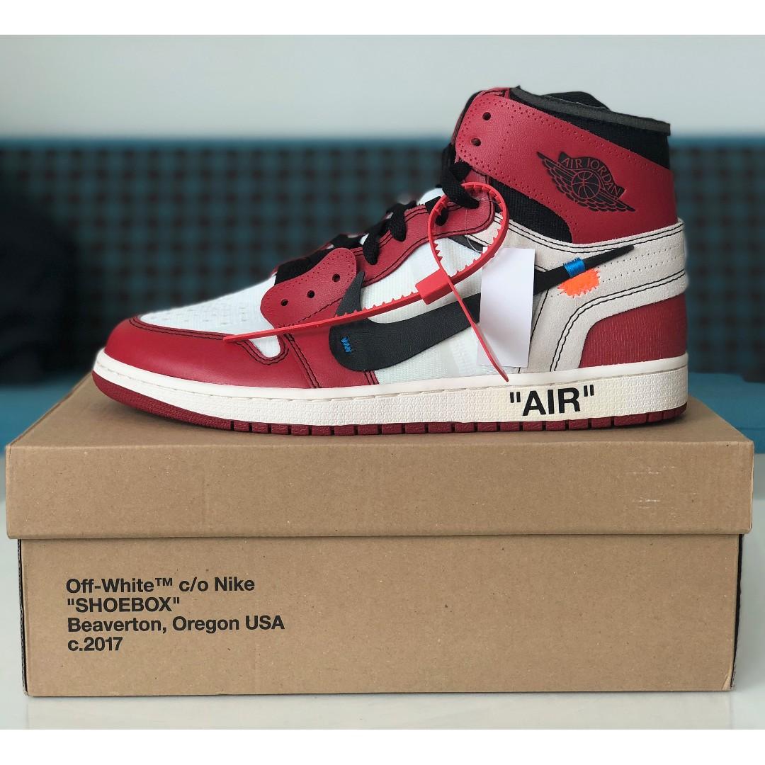 nike jordan 1 retro high off white