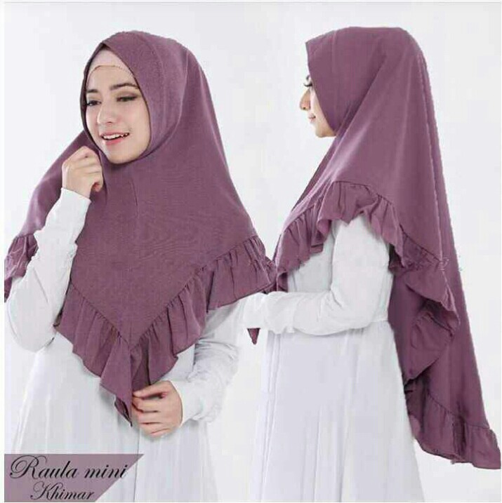 Jual Jilbab Raula Penguin Bahan Bublepop Womens Fashion Muslim