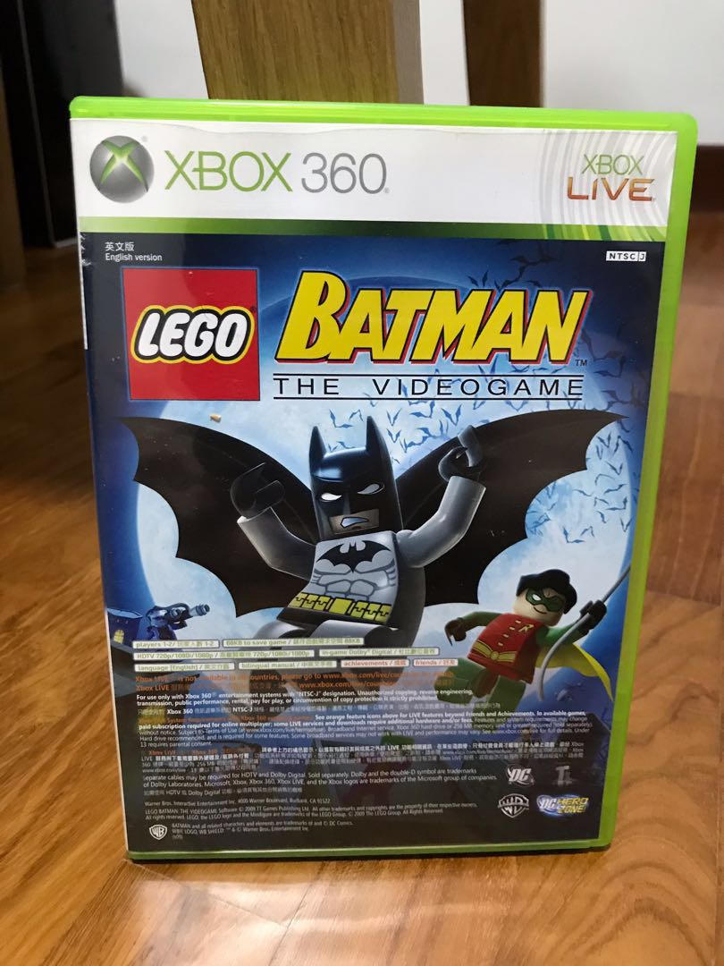 LEGO Batman The Video Game/ Pure Xbox 360