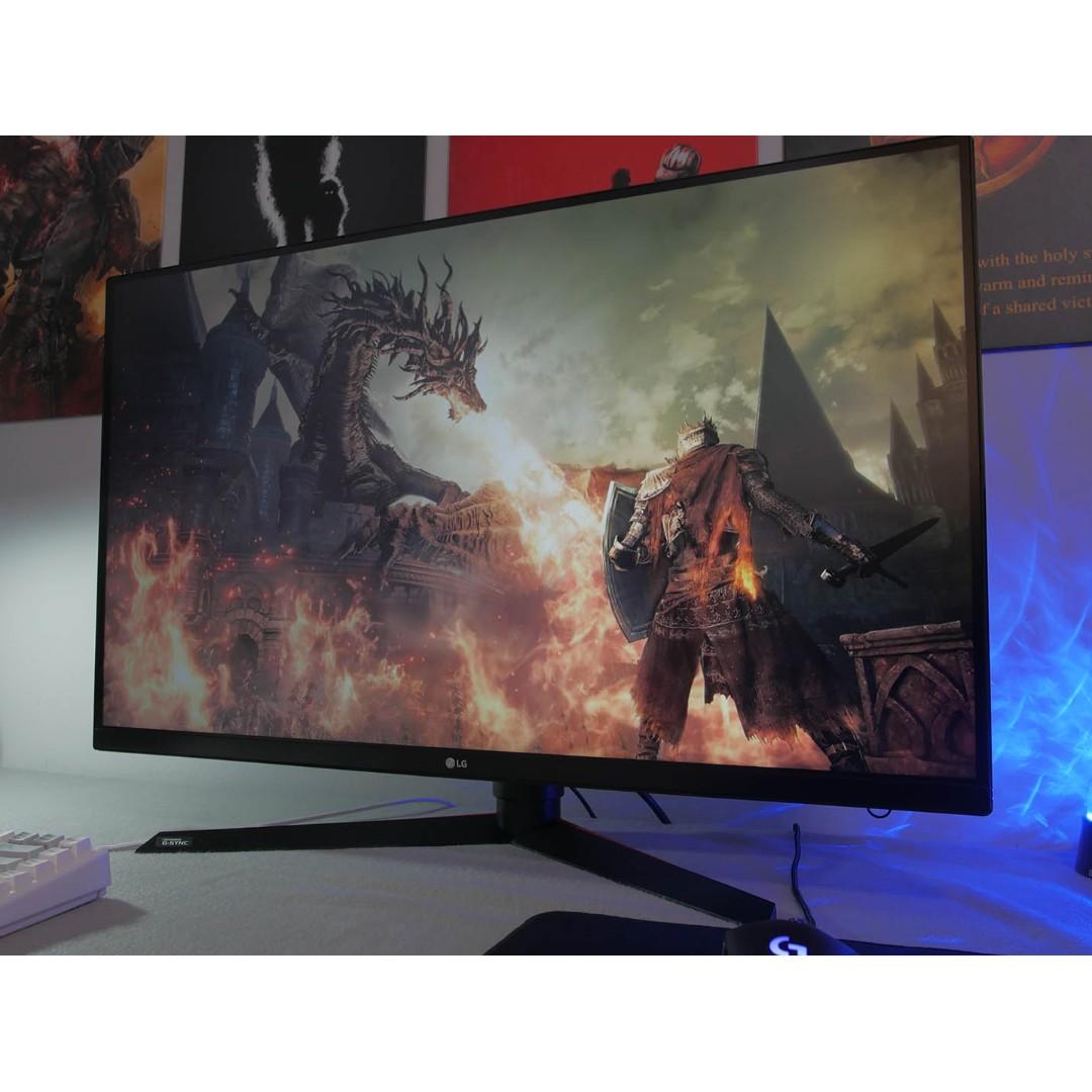 Lg 32gk850g B 144 Hz Gsync Ultra Wide Gaming Monitor Uhd Electronics Computer Parts Accessories On Carousell