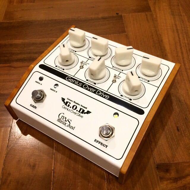 Limited Edition Crews Maniac Sound G.O.D. Genius Overdrive Pedal