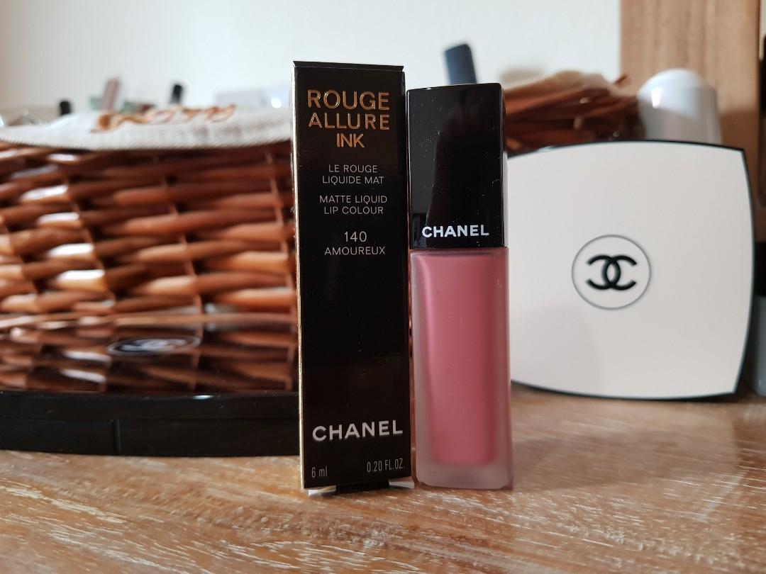 LN Chanel Rouge Allure Ink # 140 Amoureux - Pink Beige Nude, Beauty &  Personal Care, Face, Makeup on Carousell