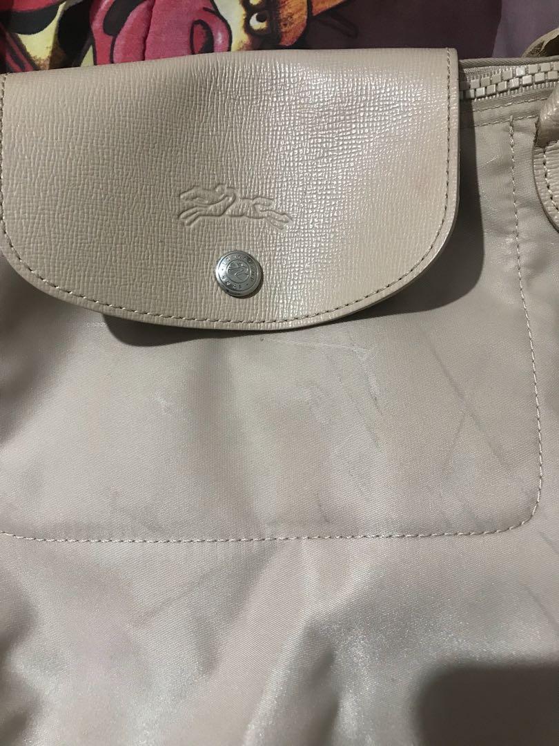 Longchamp Original 100 warna beige