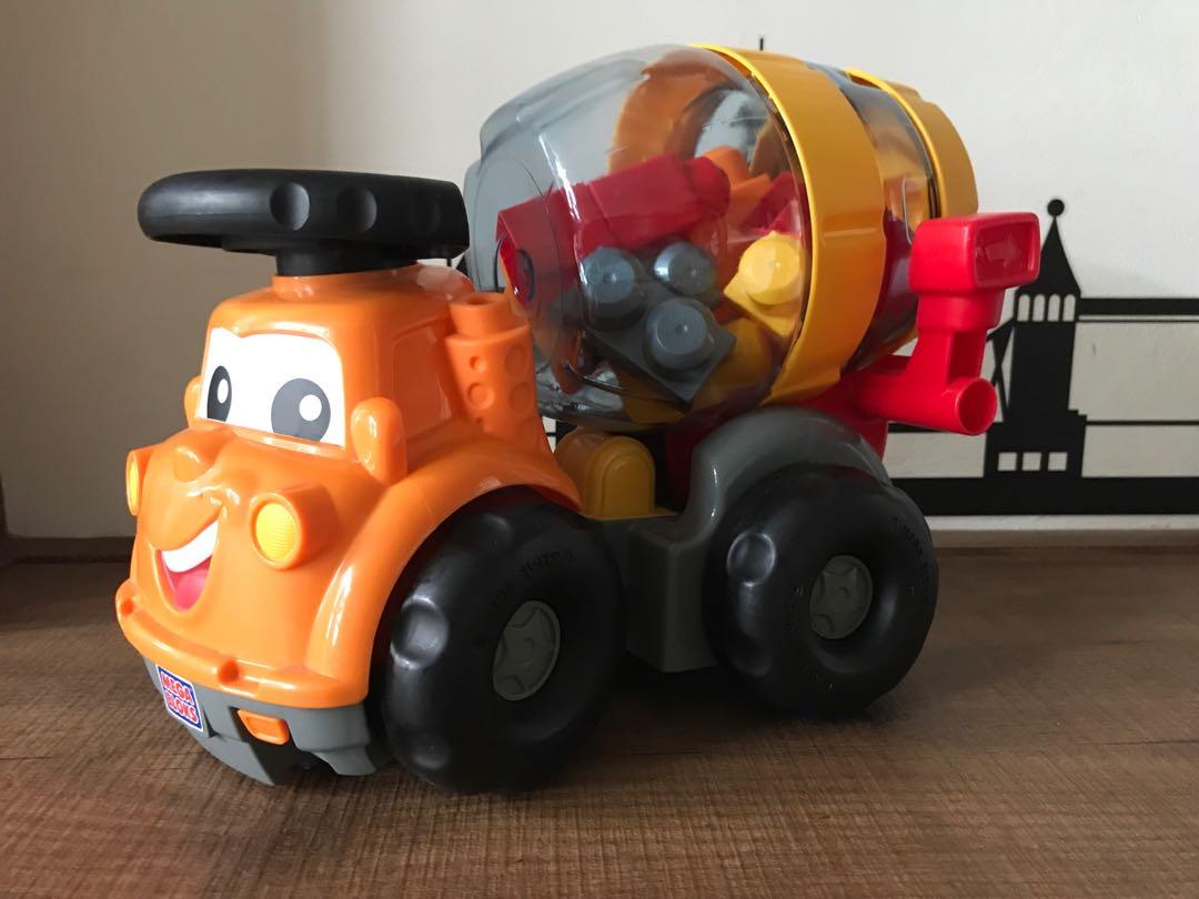 mega bloks cement truck