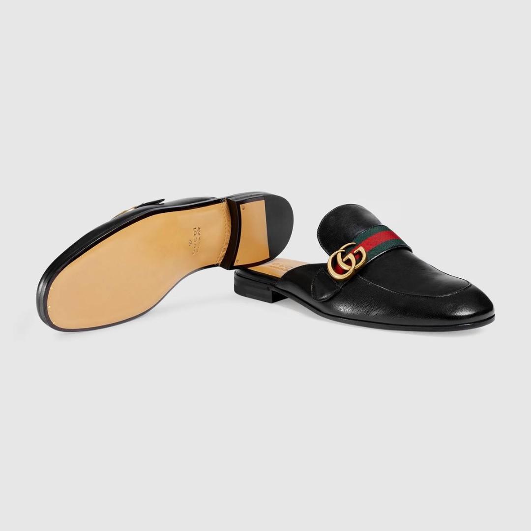 princetown leather slipper