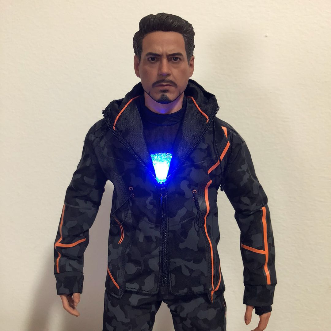 Mk100 16 tony stark nenotec suit avengers infinity war, Hobbies & Toys
