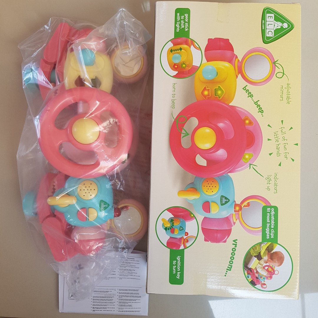 elc buggy driver pink