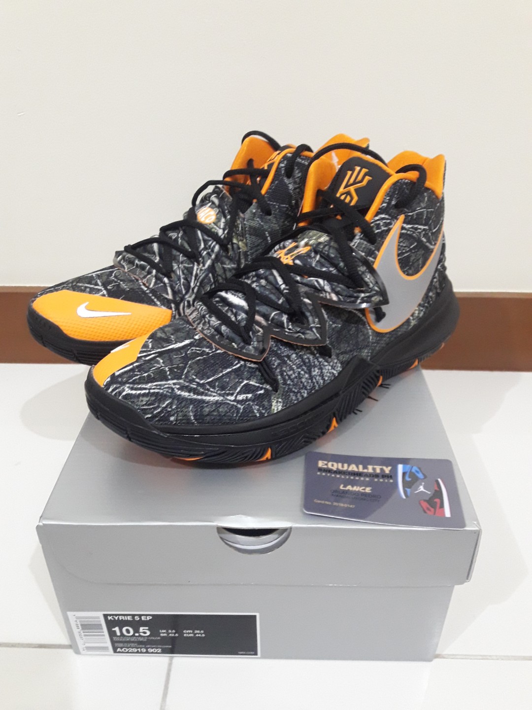 Nike Kyrie 5 Friends Mens Ao2918 006 Size 7.5 Buy Azerbaijan