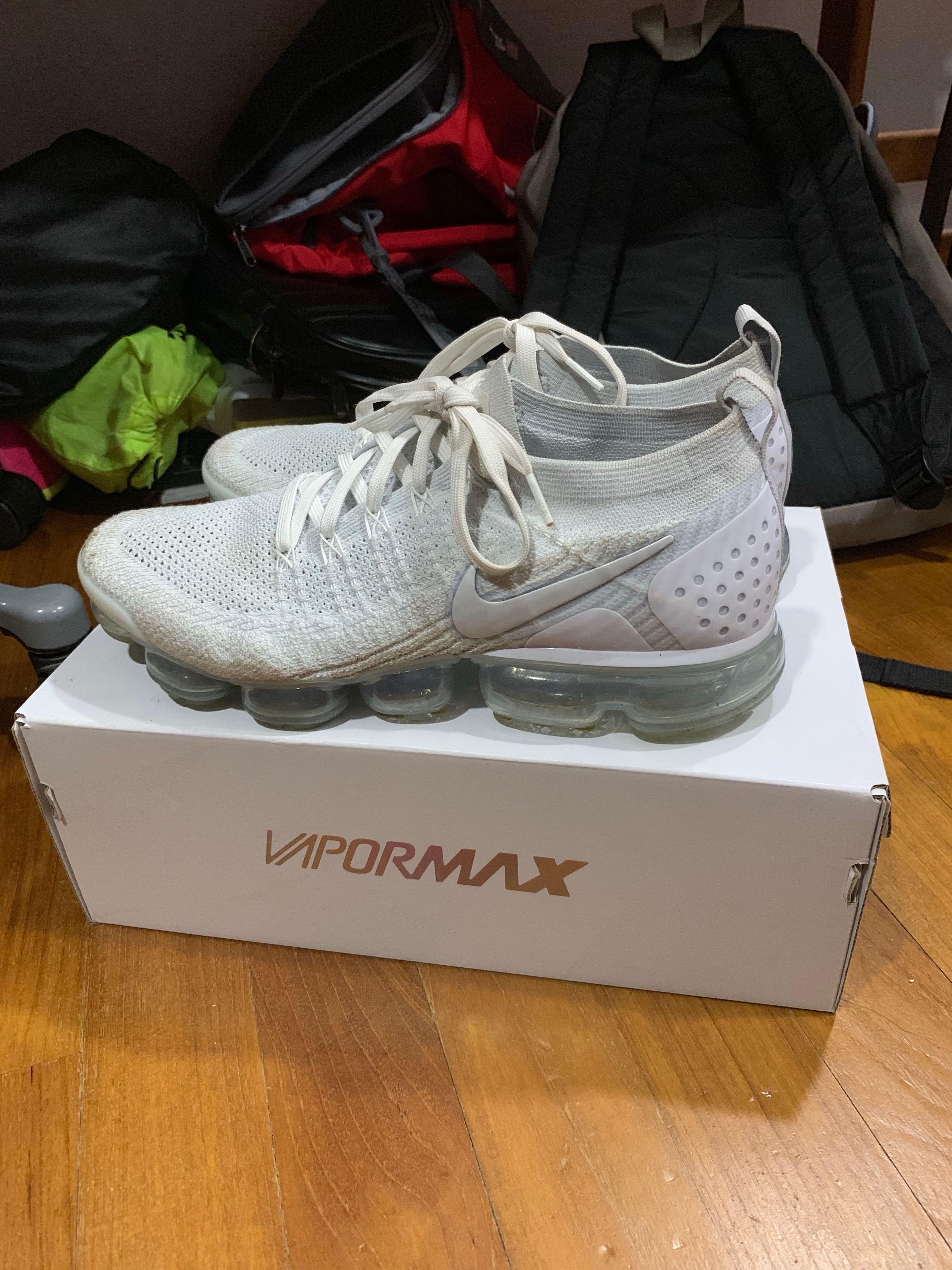 Nike Vapormax 2 White, Men's Fashion 