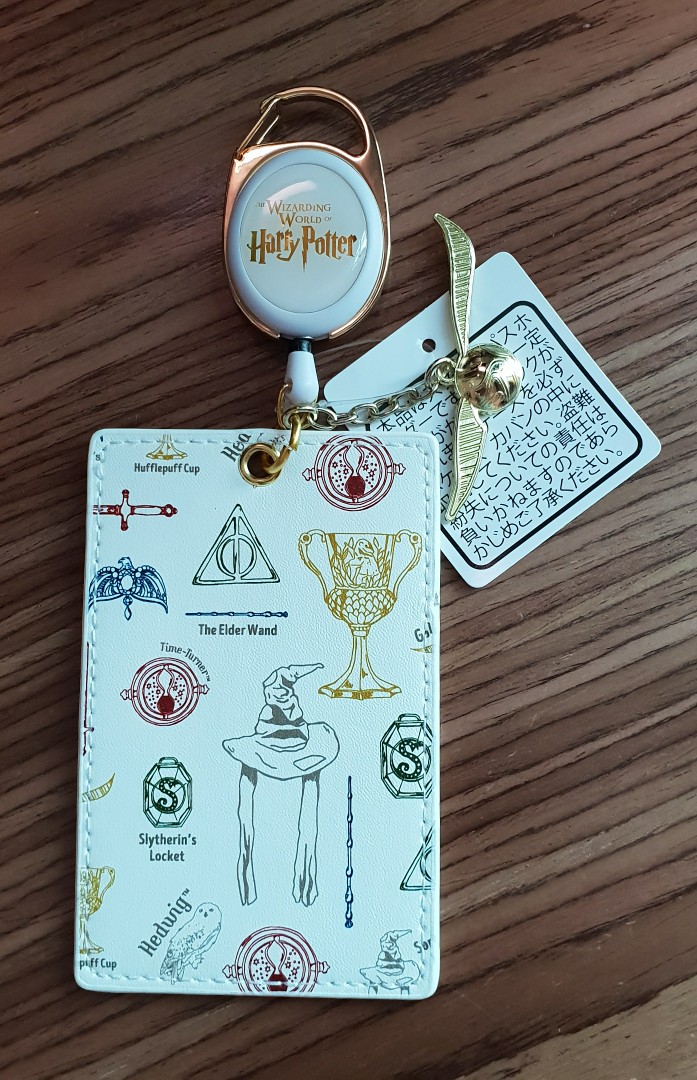Direct from Osaka! Original Universal Studios Harry Potter Badge ID Holder