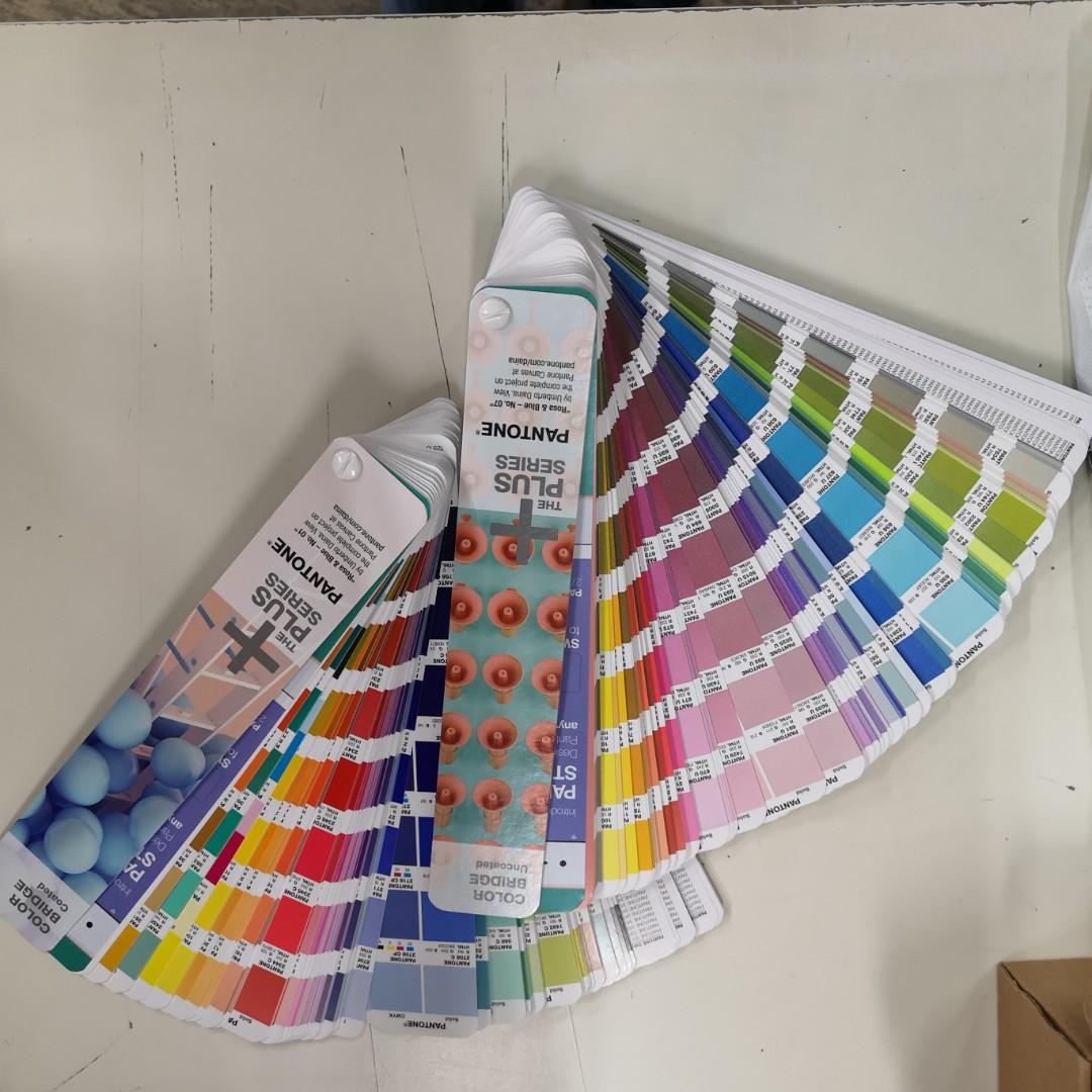 Pantone Color Bridge Set Not Formula Guide Both Pantone Code And Cmyk In One Design Craft Craft Supplies Tools On Carousell