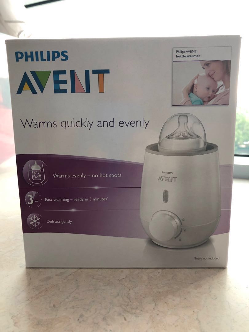 philips avent warms quickly and evenly