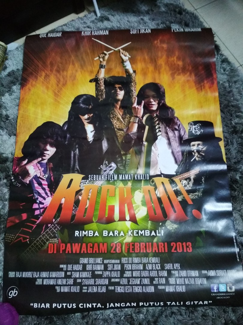 Poster Movie Rock Oo Music Media Cd S Dvd S Other Media On Carousell