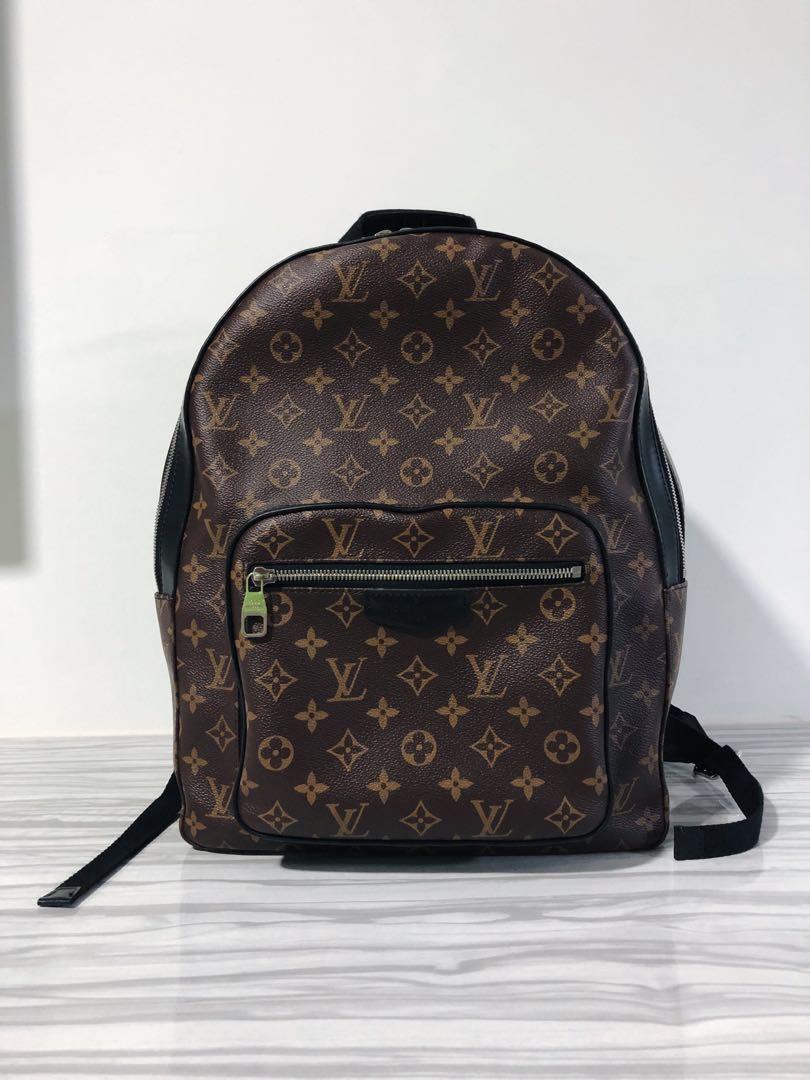 Louis Vuitton Josh Macassar Monogram Backpack Includes receipt and dustbag