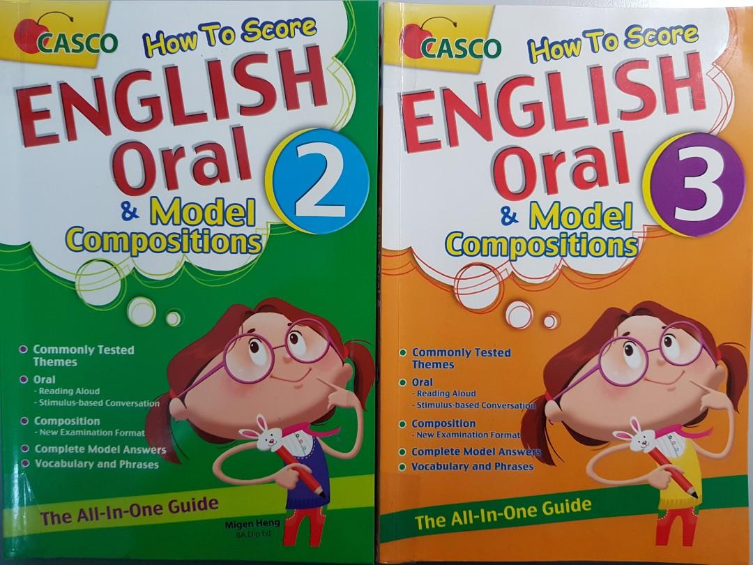 Primary 2 and 3 English Oral and Composition Books, Hobbies & Toys ...