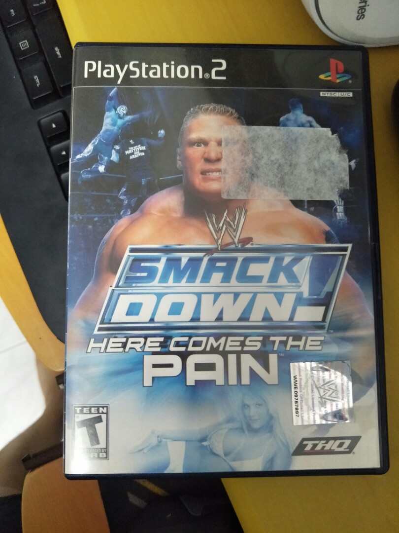 Smackdown pain deals ps2 cd price