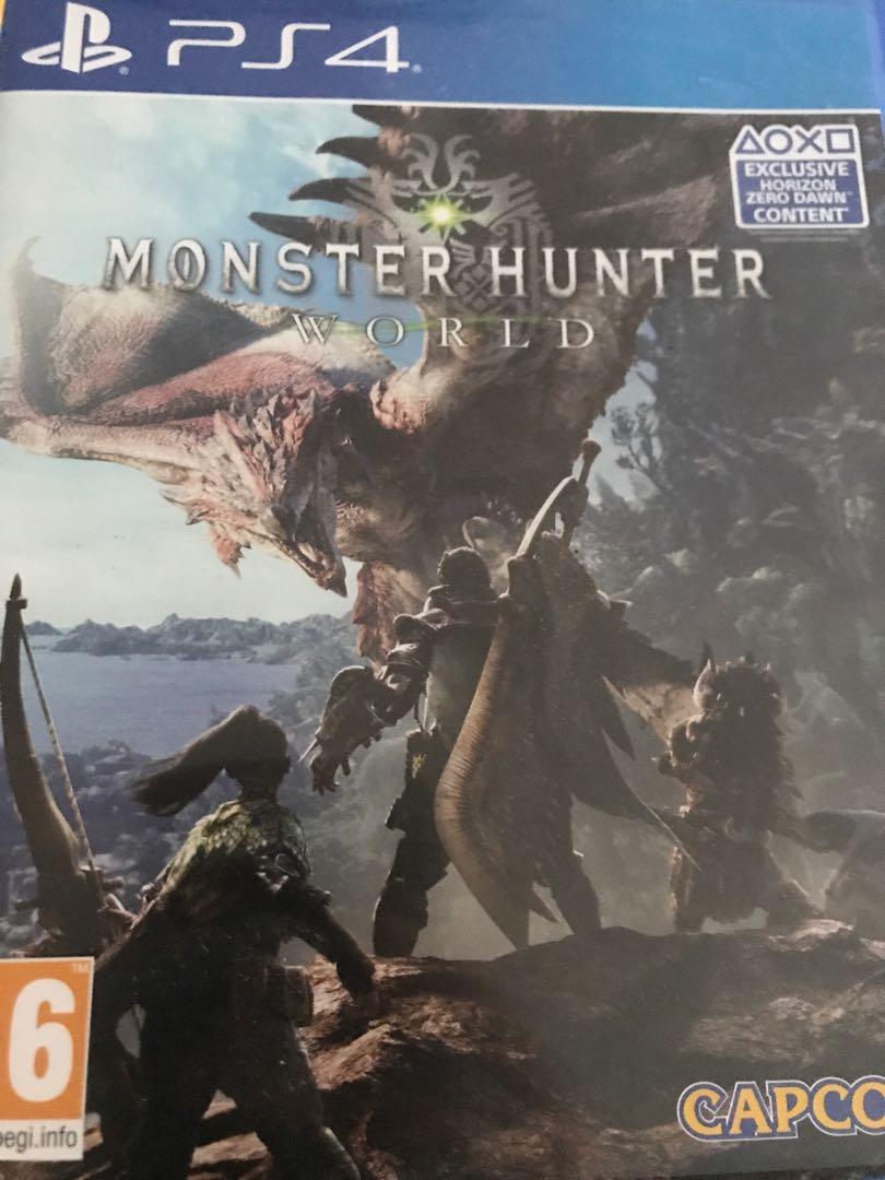Monster hunter world pa4 store