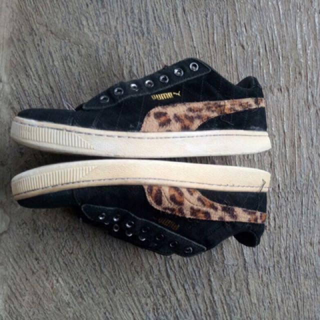 puma suede leopard