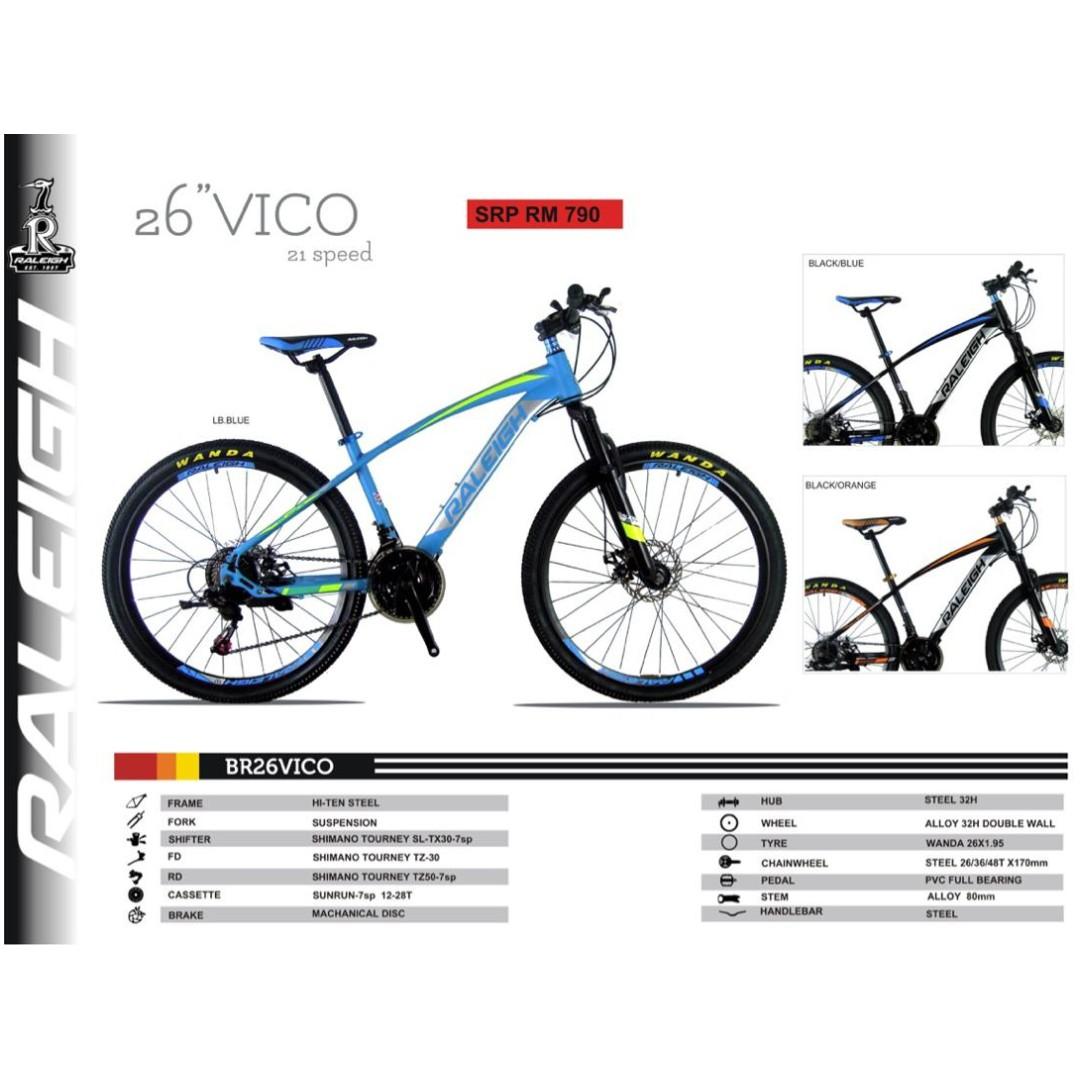 Raleigh vico 27.5 deals