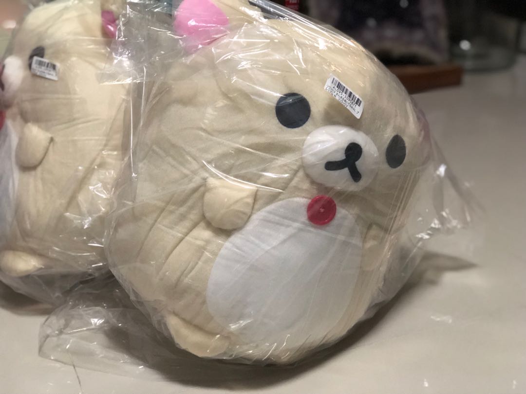 white rilakkuma plush