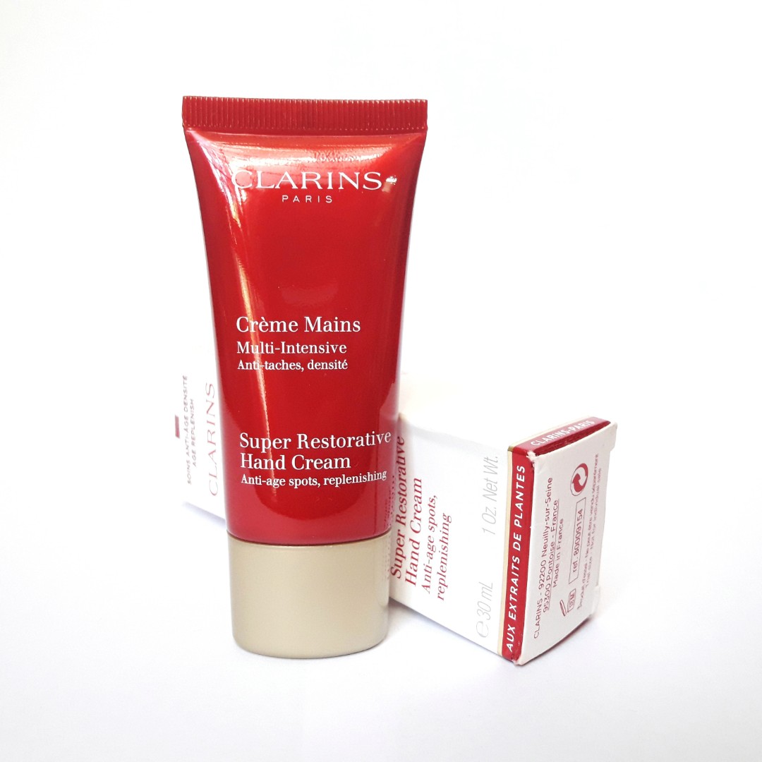clarins restorative hand cream