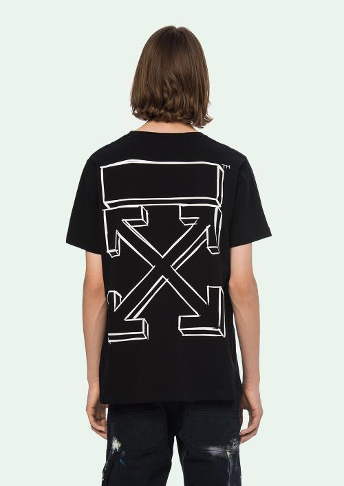 Off white 3d diagonal tee clearance