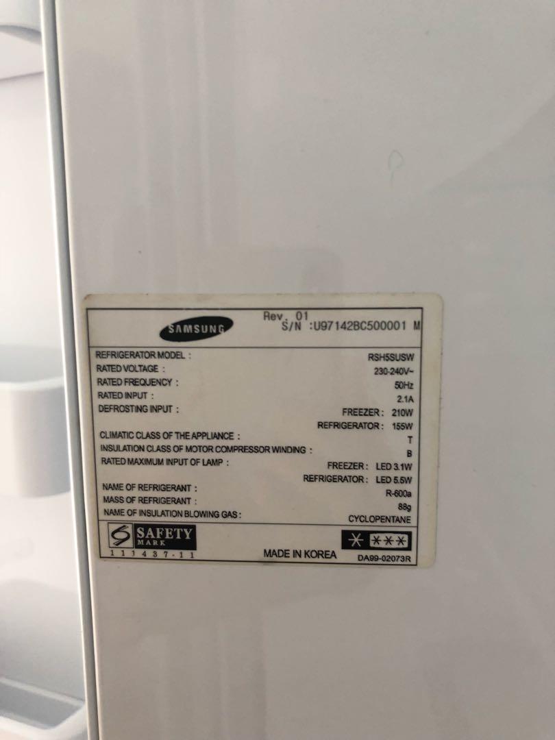 white side by side refrigerator for sale