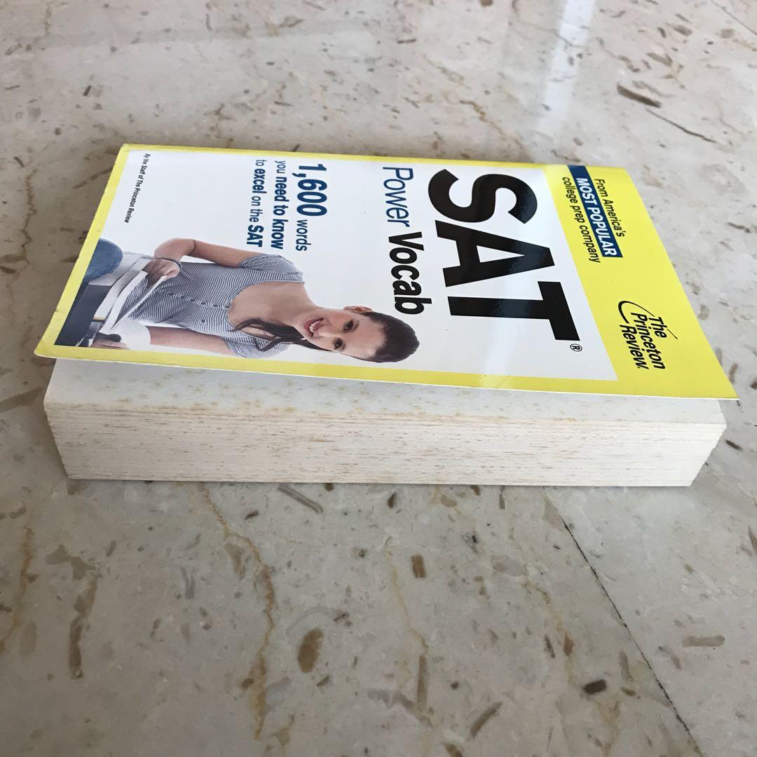 Sat Power Vocab Book Hobbies Toys Books Magazines Assessment Books On Carousell