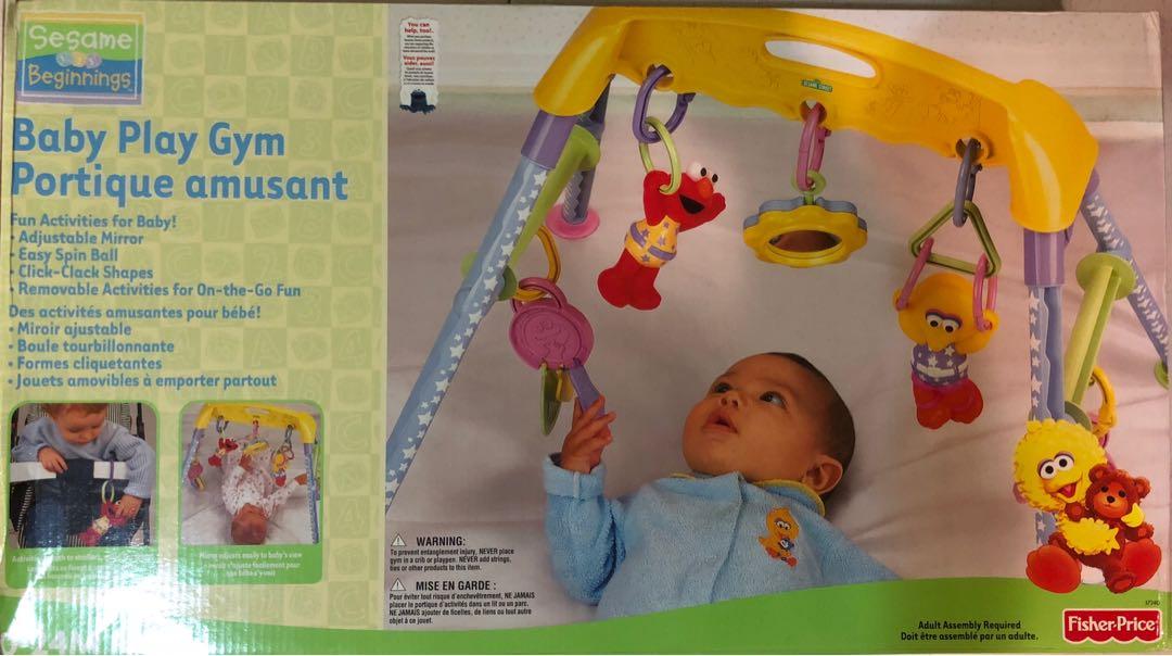 Sesame Street Baby Playgym Babies Kids Infant Playtime On Carousell