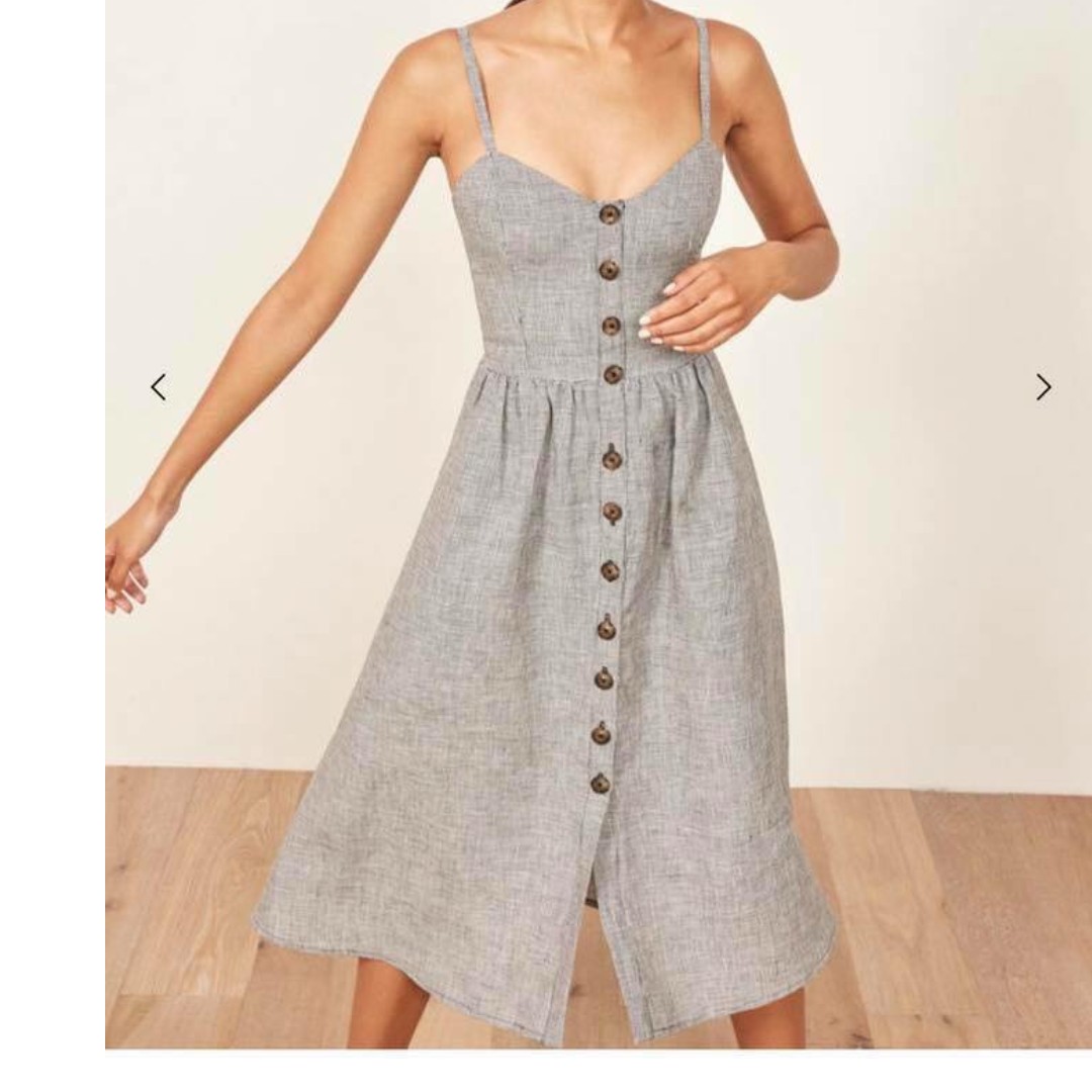 Smocked Back Dress, Women's Fashion, Dresses & Sets, Dresses on Carousell