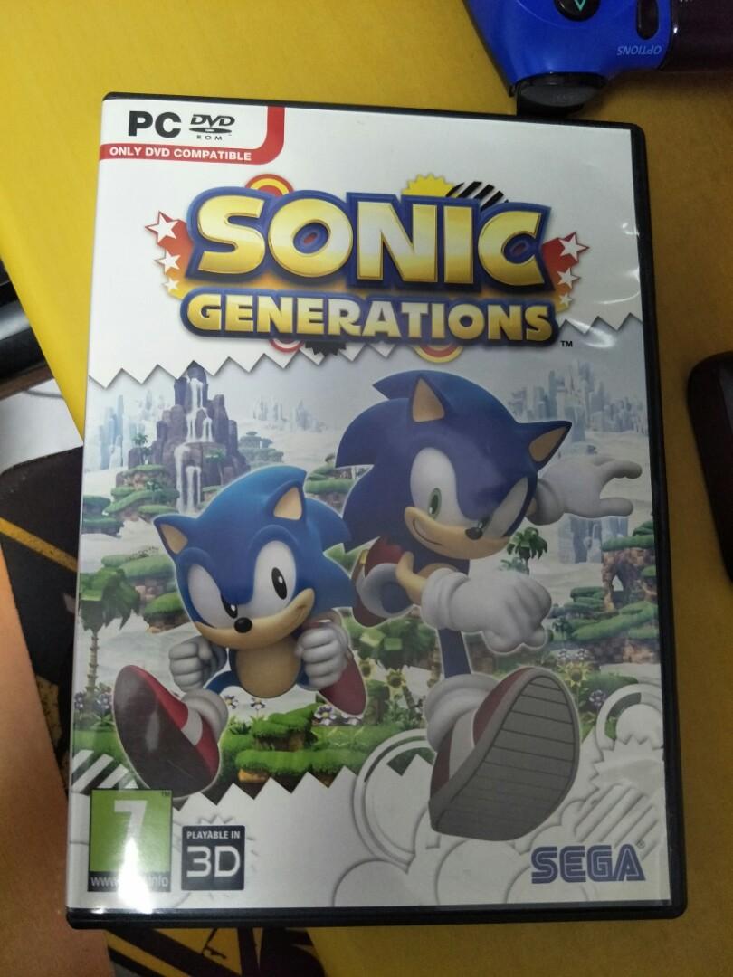 Sonic Generations Steam Pc Version Toys Games Video Gaming Video Games On Carousell