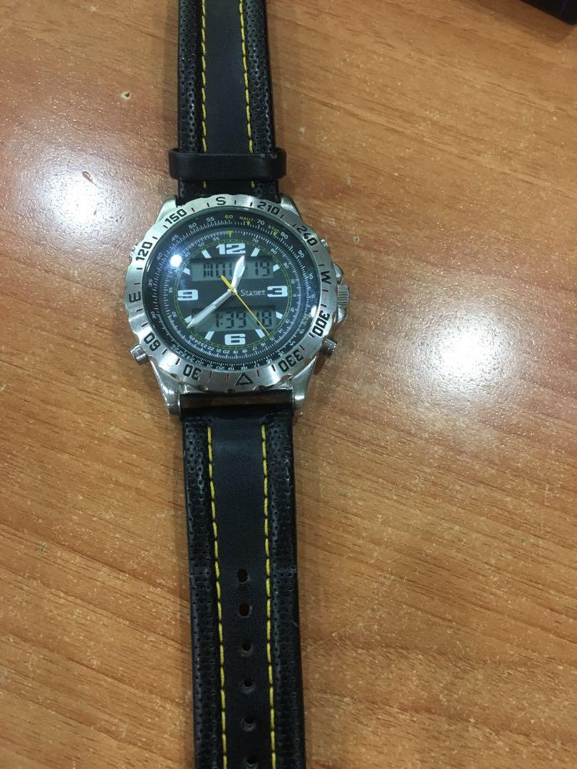 stauer centurion hybrid watch