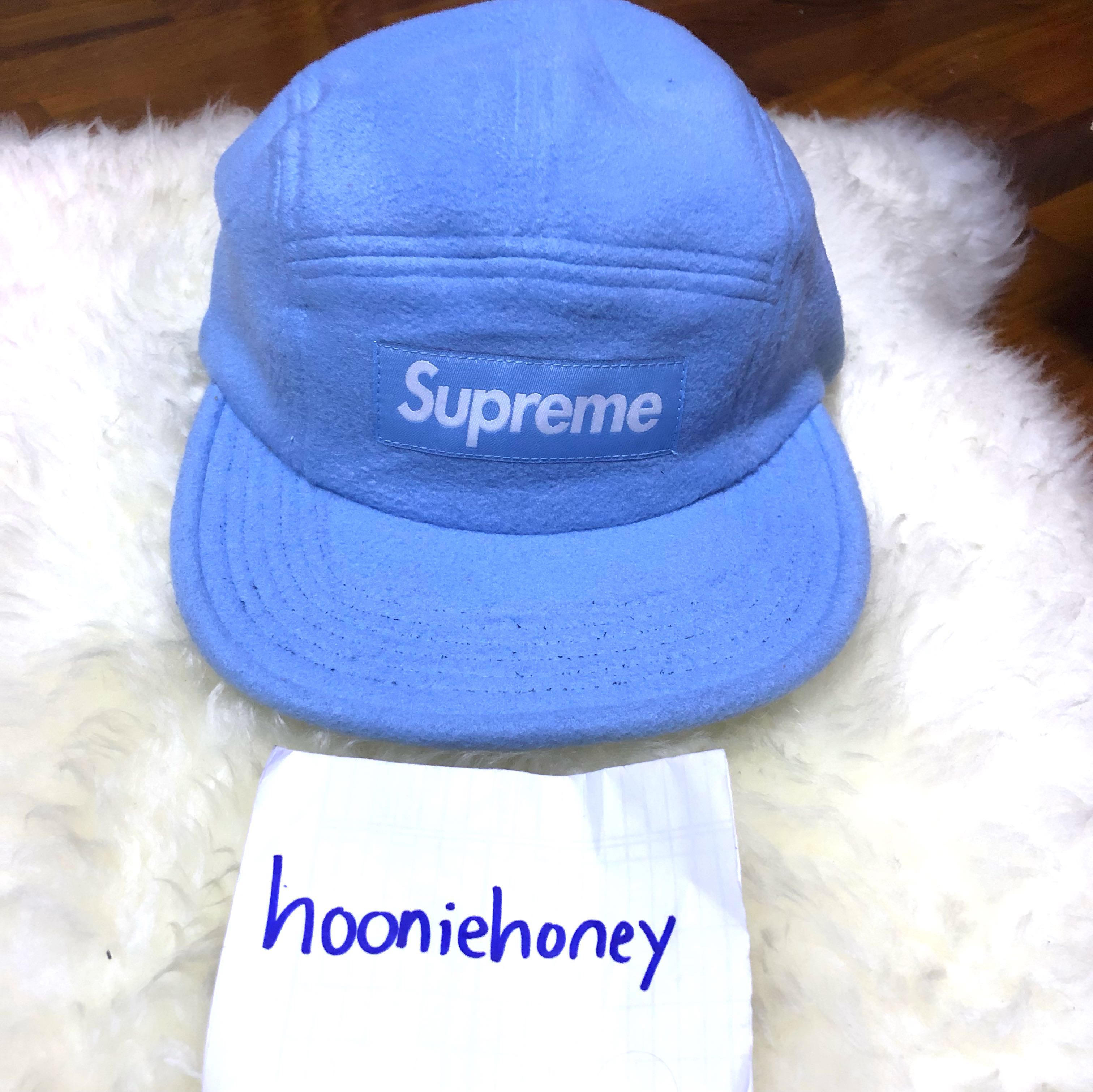 baby blue supreme hat