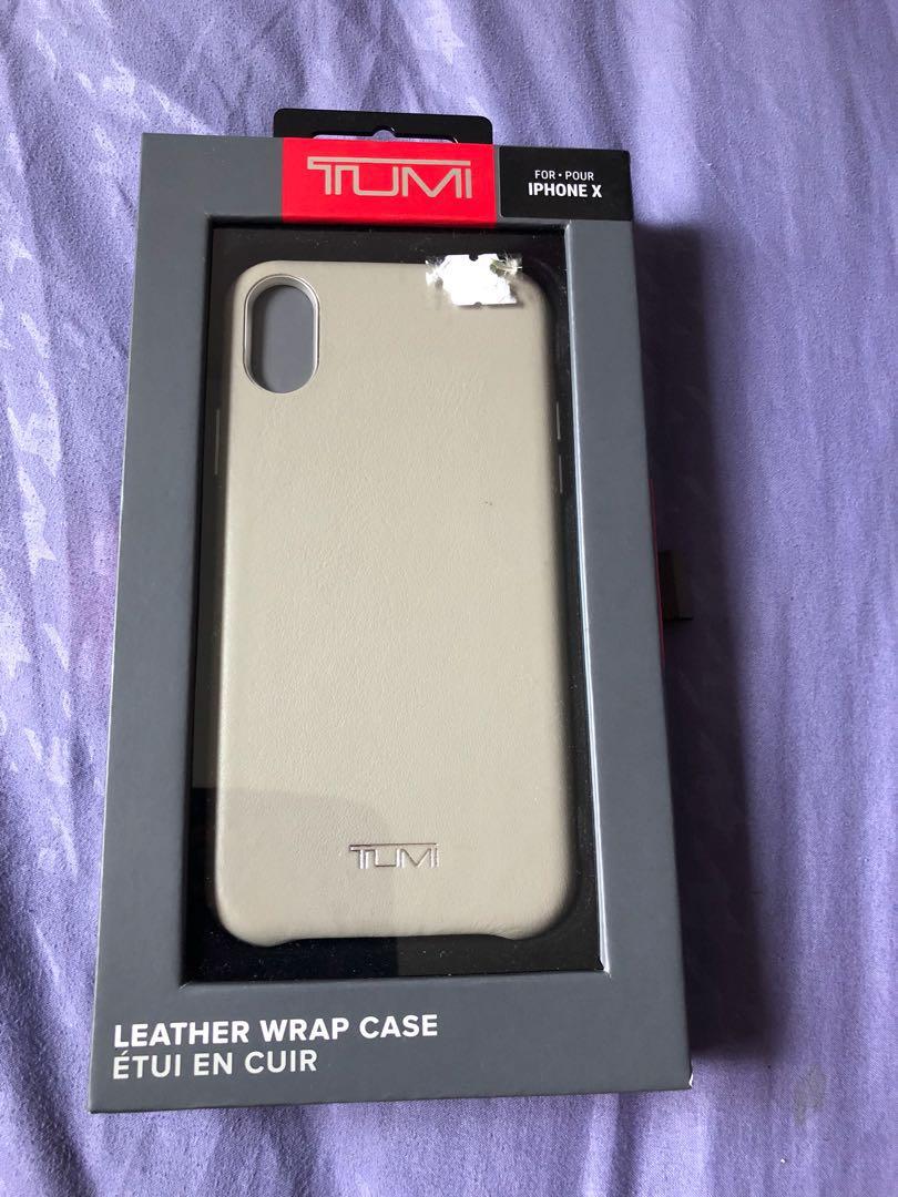 Tumi leather wrap case iphone x top