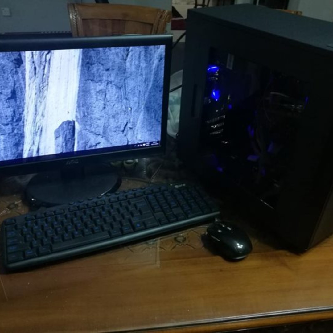 Used Desktop with Monitor, Computers & Tech, Desktops on Carousell