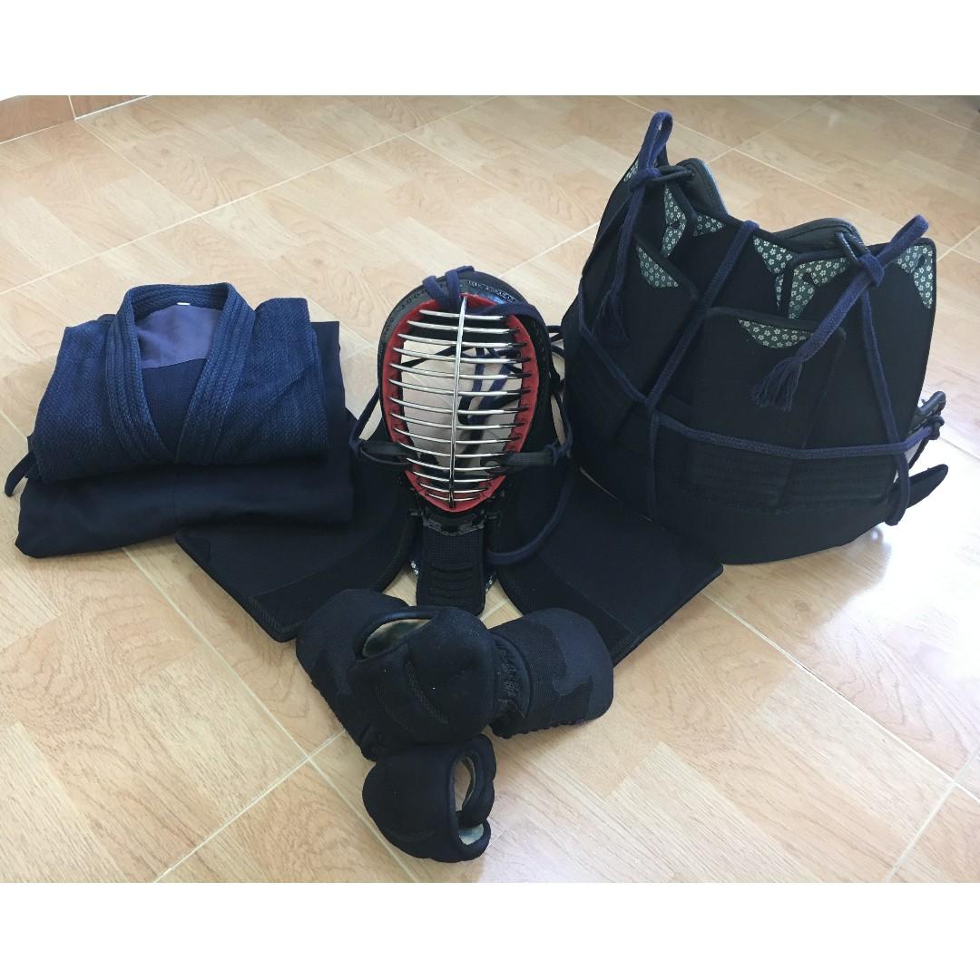 Used Full Set Kendo Bogu And Gi For Sale, Sports Equipment, Bicycles &  Parts, Parts & Accessories On Carousell