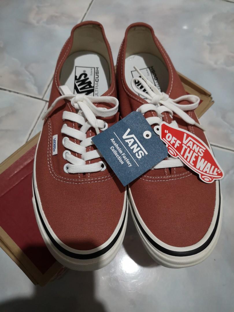 vans authentic rust