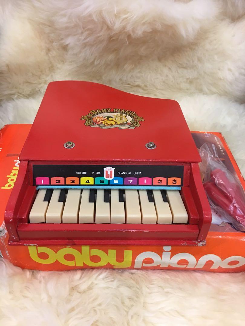 Vintage Musical Toys Piano
