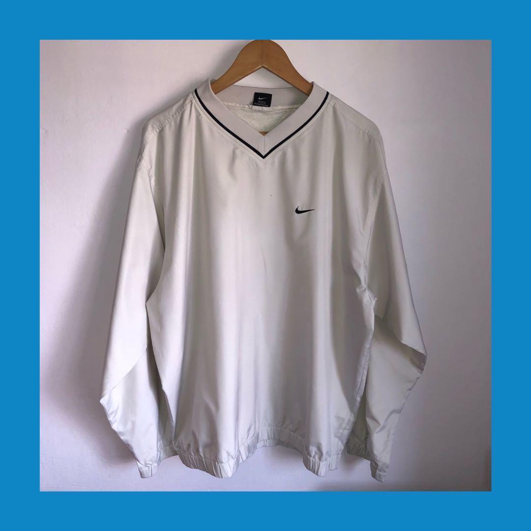 Vintage Nike Golf V Neck Windbreaker slip on