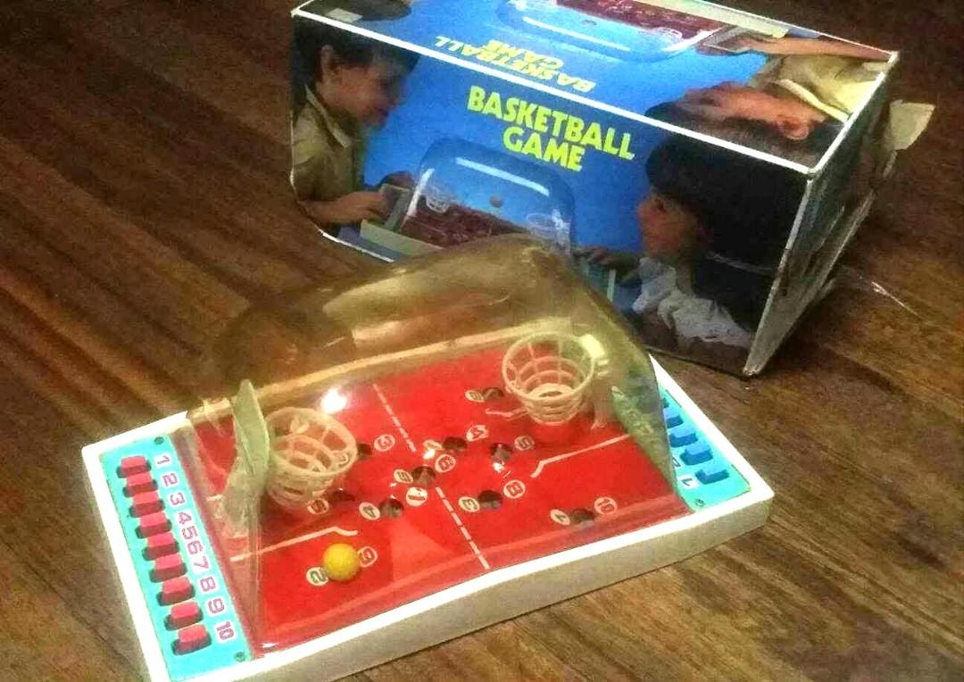 Vintage Rare Retro 80 S Tabletop Basketball Game Antiques