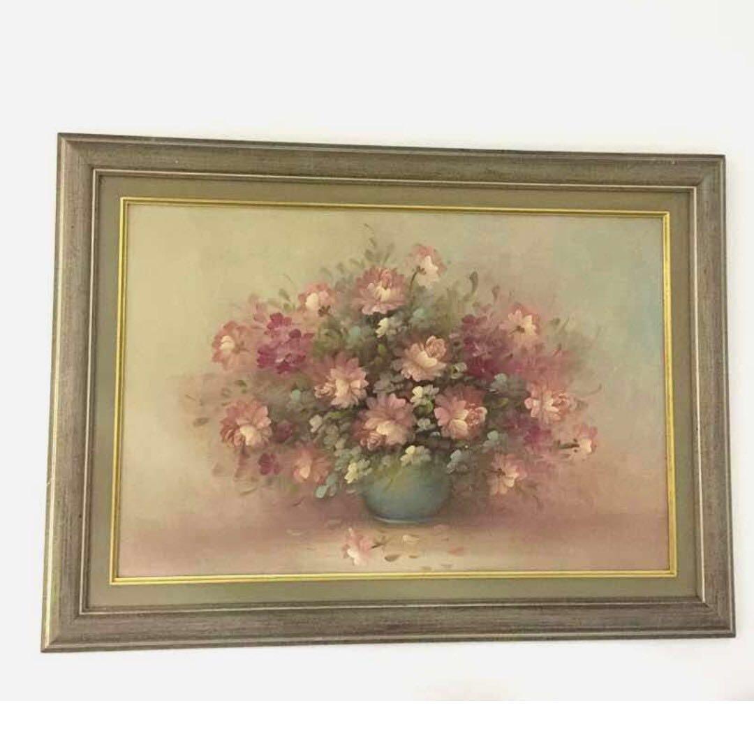 Wall Painting Drawing Flower Art Frame 4 Feet Design Craft